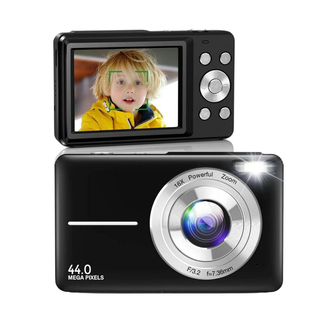 Lecran 1080P 44MP Digital Camera + 1 Battery,1020000000014