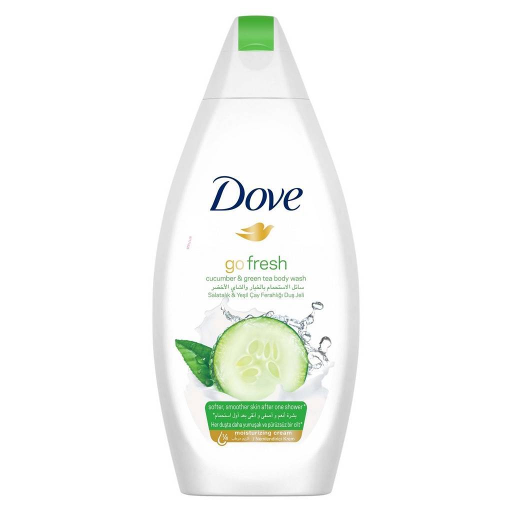 Dove Go Fresh Cucumber & Green Tea Body Wash 500ml