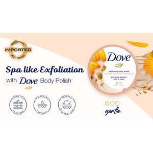 Dove Colloidal Oatmeal & Calendula Oil Exfoliating Body Scrub 298g,011111022676,