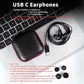TITACUTE Black USB-C Earphones + Case