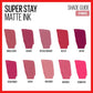 Maybelline Super Stay Matte Ink 30 Romantic Liquid Lipstick 5.0ml,041554496949
