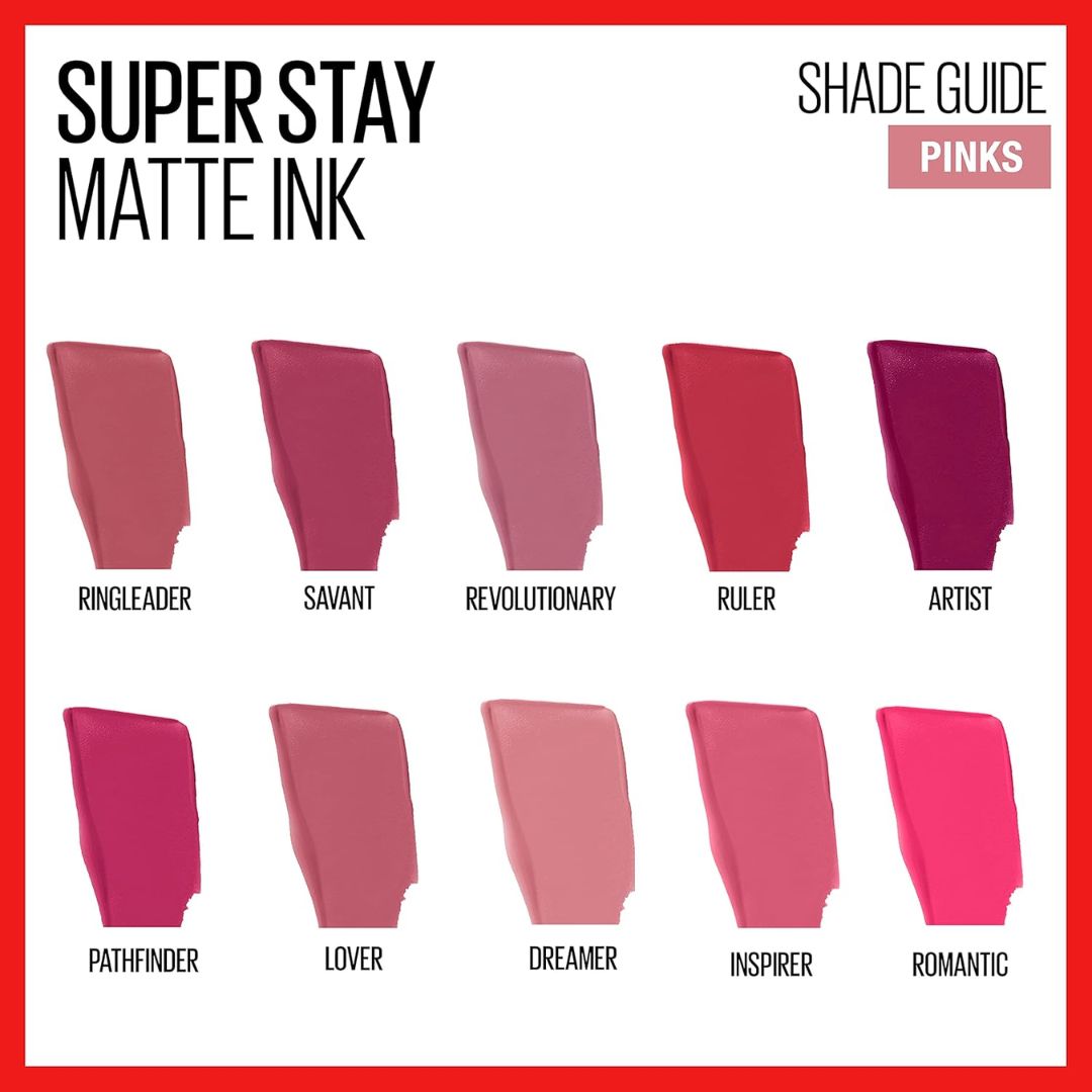 Maybelline Super Stay Matte Ink 30 Romantic Liquid Lipstick 5.0ml,041554496949