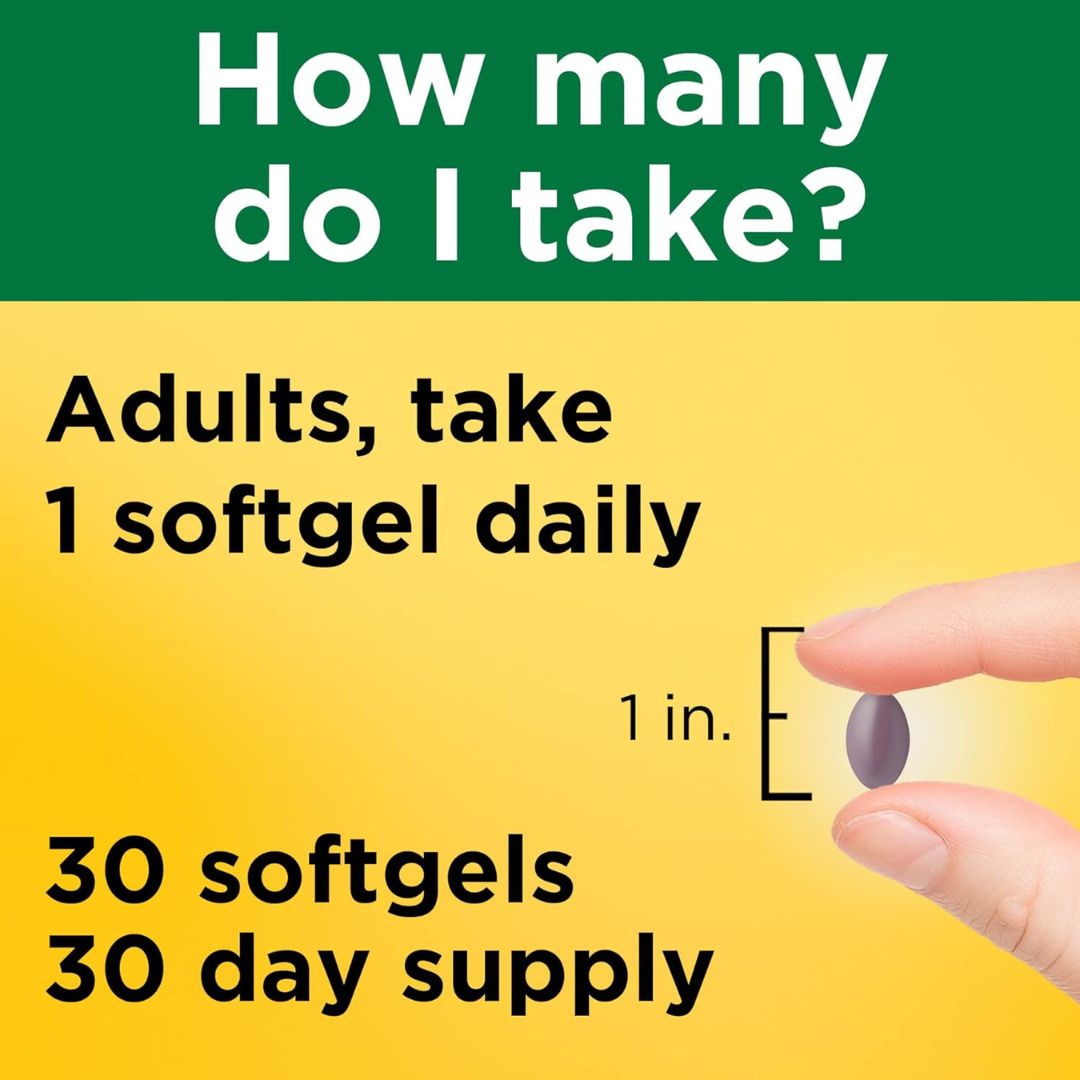 Nature Made K2 100mcg 30 Softgels,031604028824
