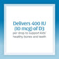 Natural Factors Vitamin D3 10mcg Unflavored Drops For Kids 15ml