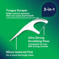 DenTek Advanced Clean Triple Clean 150 Floss Picks