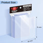 500 Count Soft Penny Card Sleeves Clear Plastic Trading Card Protectors for Baseball Sports MTG Game Cards