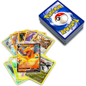 Official Pokémon Card Collection 50 Cards with 5 Foils Includes 1 Rare GX EX FA or Secret Rare