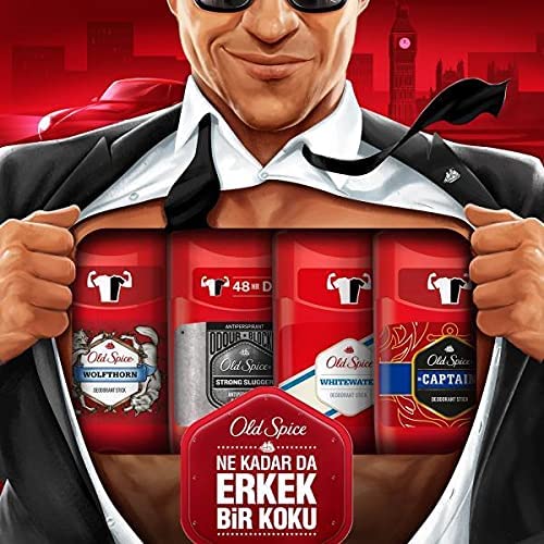 Old Spice Captain Deodorant Stick 50ml,8001090970497,