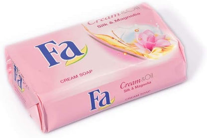 FA Cream & Oil Silk & Magnolia Bar Soap 175g