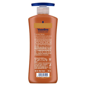 Vaseline Intensive Care Cocoa Glow Cocoa Butter Lotion 400ml,6001087357067