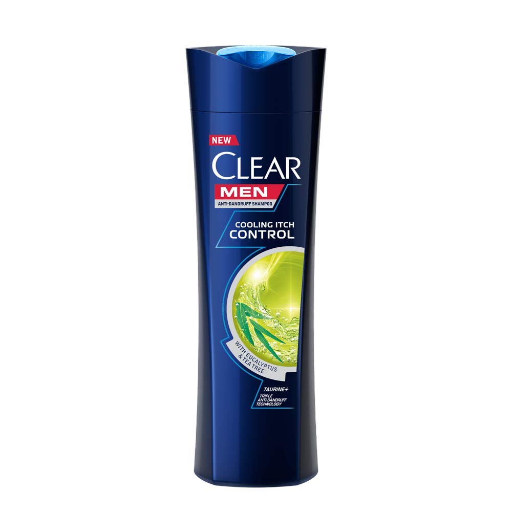 Clear Men Cooling Itch Control Anti-Dandruff Shampoo 315ml,8851932399586,