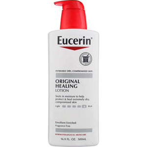 Eucerin Original Healing Body Lotion For Extremely Dry, Compromised Skin 500ml