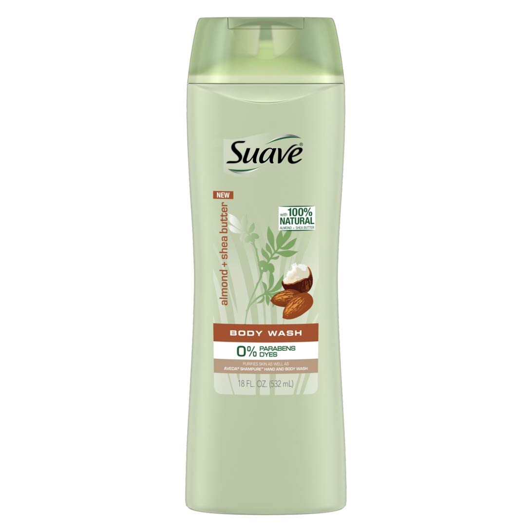 Suave Almond & Shea Butter Body Wash 532ml,079400452894
