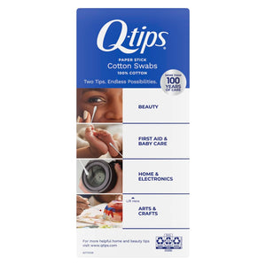 Q-tips Cotton Swab 625 Count