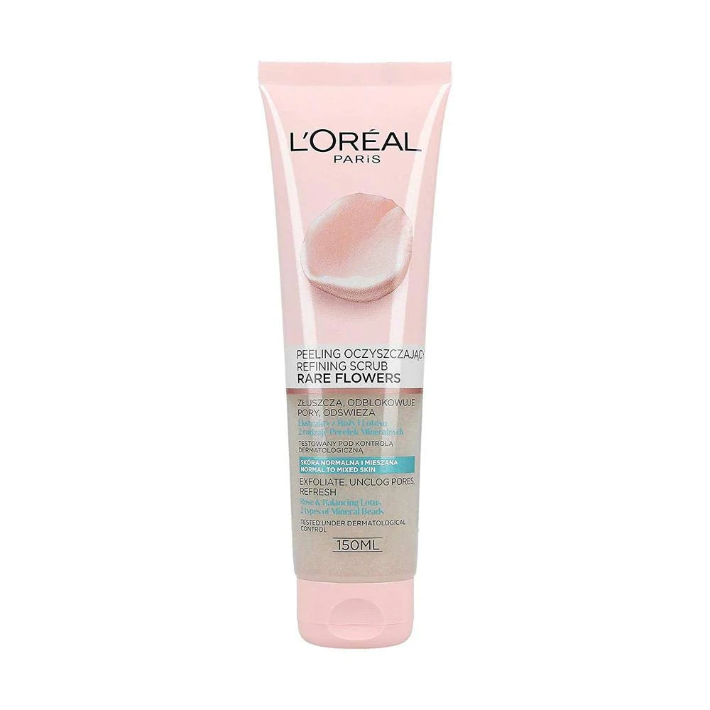 L'Oreal Paris Rare Flowers Refining Scrub 150ml,3600523476503