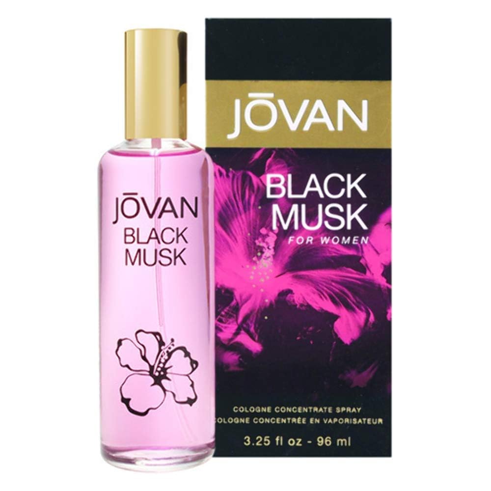 Jovan Black Musk Cologne Spray For Women 96ml,3607341047038,