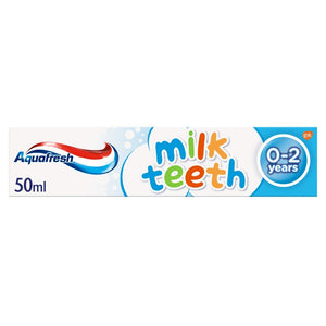 Aquafresh Milk Teeth Toothpaste For Kids 0-2 Years 50ml