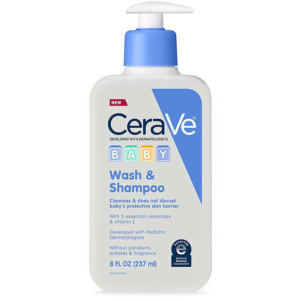 CeraVe Baby Wash & Shampoo 237ml,3606000560192
