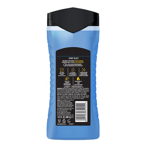 AXE Sport Blast Energizing Citrus Boost 3-In-1 Body, Face & Hair Wash 400ml