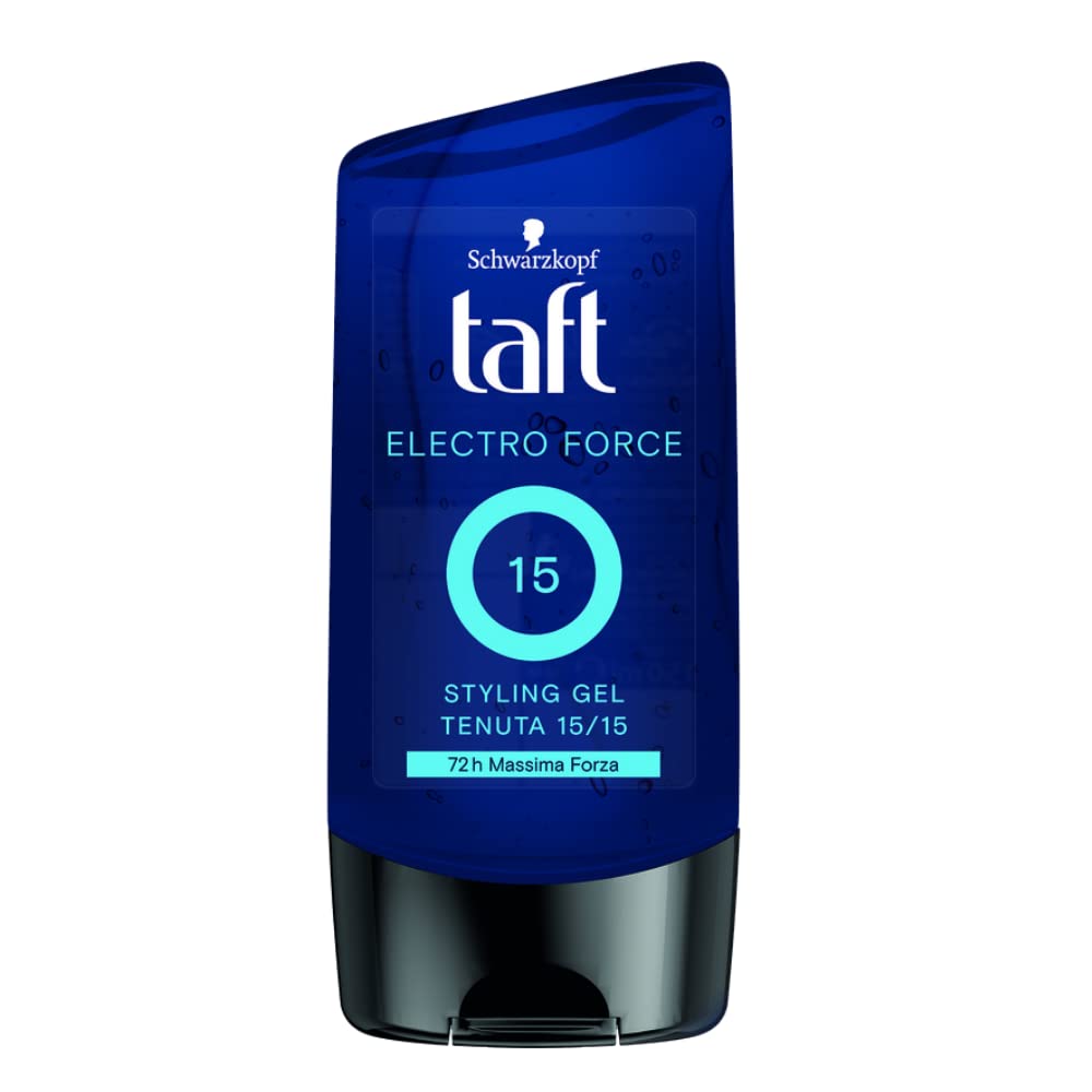 Schwarzkopf Taft Electro Force Tenuta Hold No.15/15 Hair Styling Gel 150ml,8015700157369