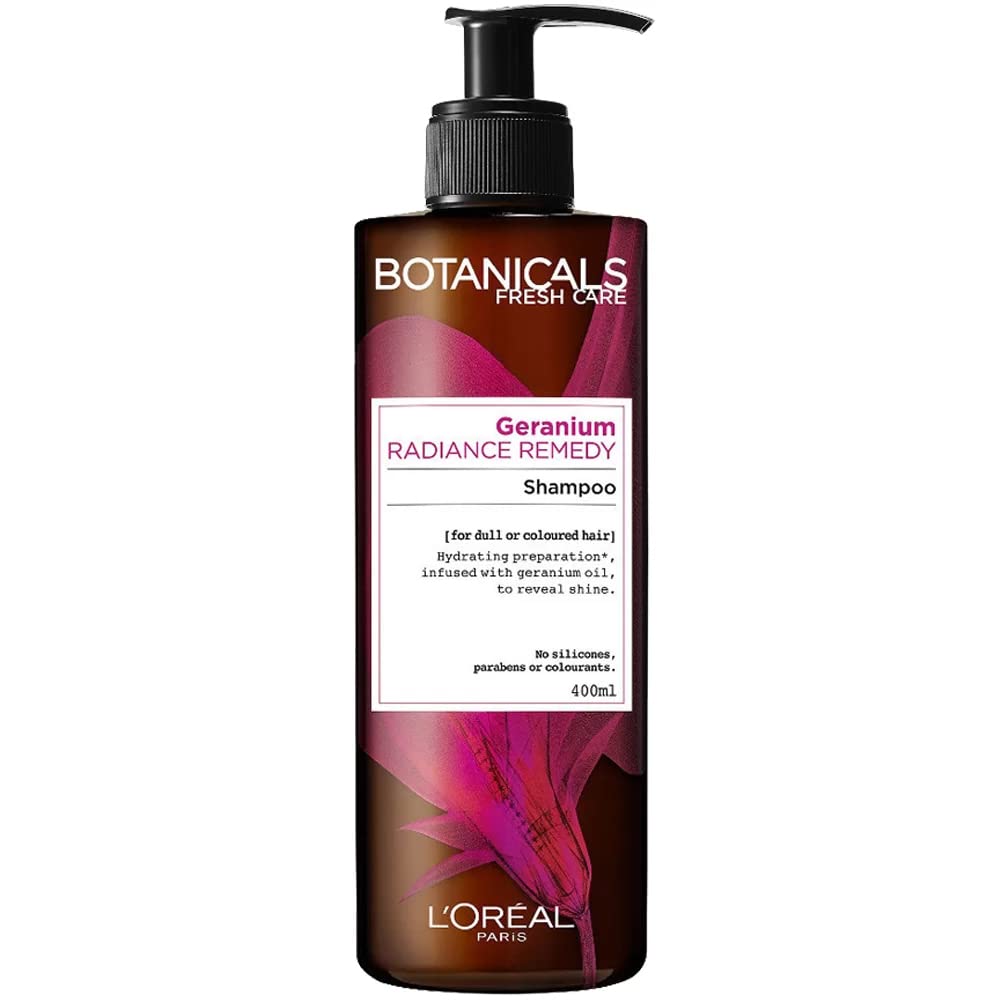 L'Oreal Paris Botanicals Fresh Care Geranium Radiance Remedy Shampoo 400ml,3600523371051,
