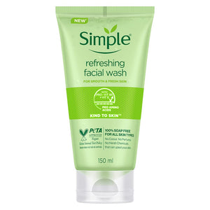 Simple Kind To Skin Pro-Vit B5+Vit E Refreshing Facial Wash 150ml