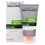 L'Oreal Paris Men Expert Pure & Matte Anti-Shine Moisturising Gel 50ml,3600520298870,