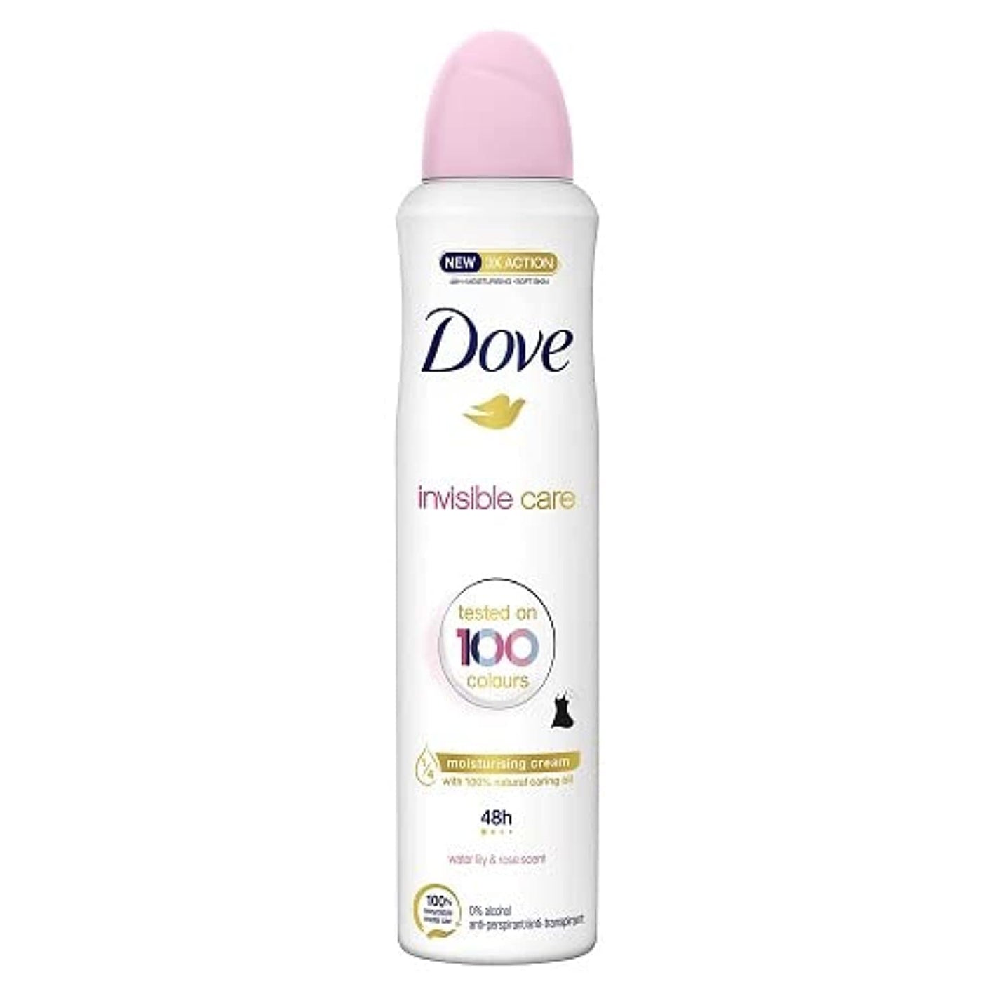 Dove Invisible Care Water Lily & Rose Antiperspirant Spray 250ml