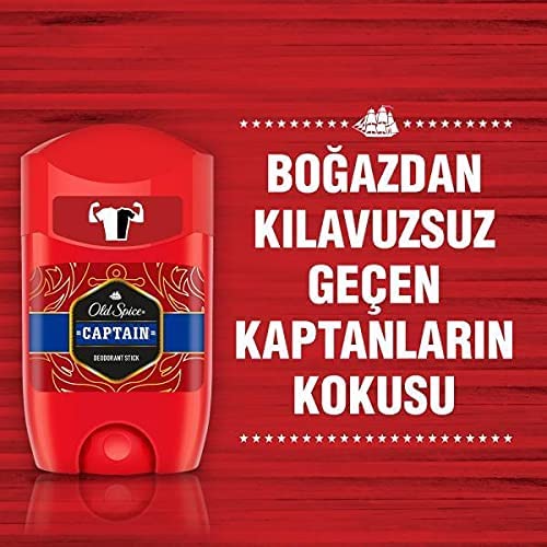 Old Spice Captain Deodorant Stick 50ml,8001090970497,