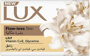 Lux Flaw-less Skin With Lily Vitamin C + E & Glycerin Bar Soap 170g