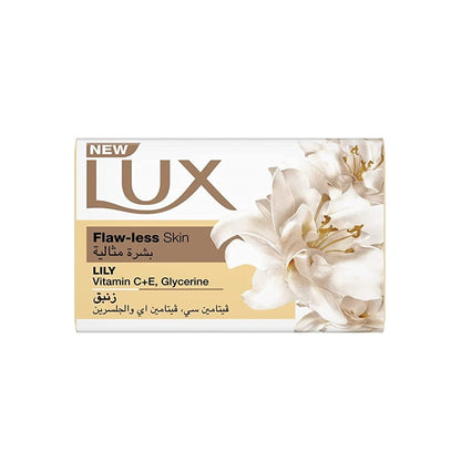 Lux Flaw-less Skin With Lily Vitamin C + E & Glycerin Bar Soap 170g