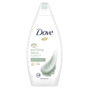 Dove Purifying Detox Green Clay Shower Gel 500ml,8717163684825