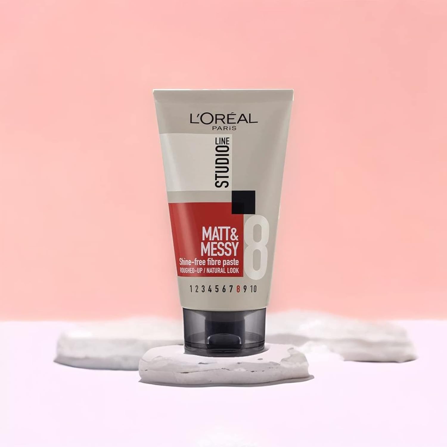 L'Oreal Paris Studio Line No.8 Matt & Messy Shine-Free Fiber Paste 150ml,3600522224976,