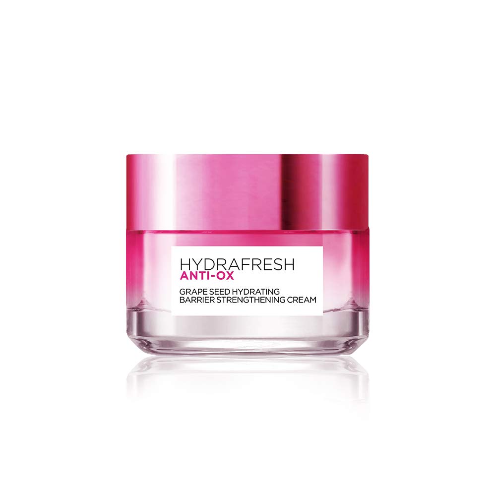 L'Oreal Paris Hydrafresh Anti-Ox Grape Seed Hydrating Cream 50ml,6923700960853,