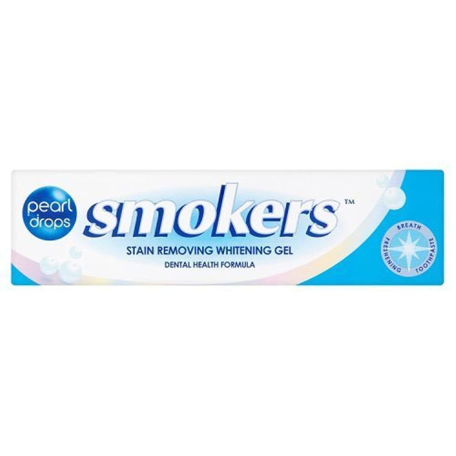 Pearl Drops Smokers Stain Removing Whitening Gel Toothpaste 50ml,5010724320334