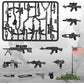 54 Pcs Weapons Pack Military U.S Weapons In U.S-Vietnam War Toy Set - Weapons Accessories Weapon Battle Building Blocks Compatible With Major Brand, 3 Years Old And Up,