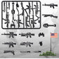 54 Pcs Weapons Pack Military U.S Weapons In U.S-Vietnam War Toy Set - Weapons Accessories Weapon Battle Building Blocks Compatible With Major Brand, 3 Years Old And Up,