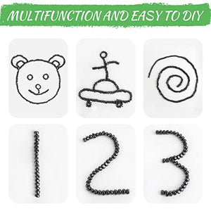 550 pcs Ferrite Putty Fidget Desk Toys for Adults Anxiety and Stress Relief