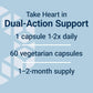 Life Extension Potassium & Extend-Release Magnesium 60 Veg Capsules
