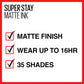 Maybelline Super Stay Matte Ink 30 Romantic Liquid Lipstick 5.0ml,041554496949