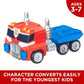Hasbro Transformers A2767 Rescue Bots Energize Optimus Prime Action Figure For Kids 3-7 Years