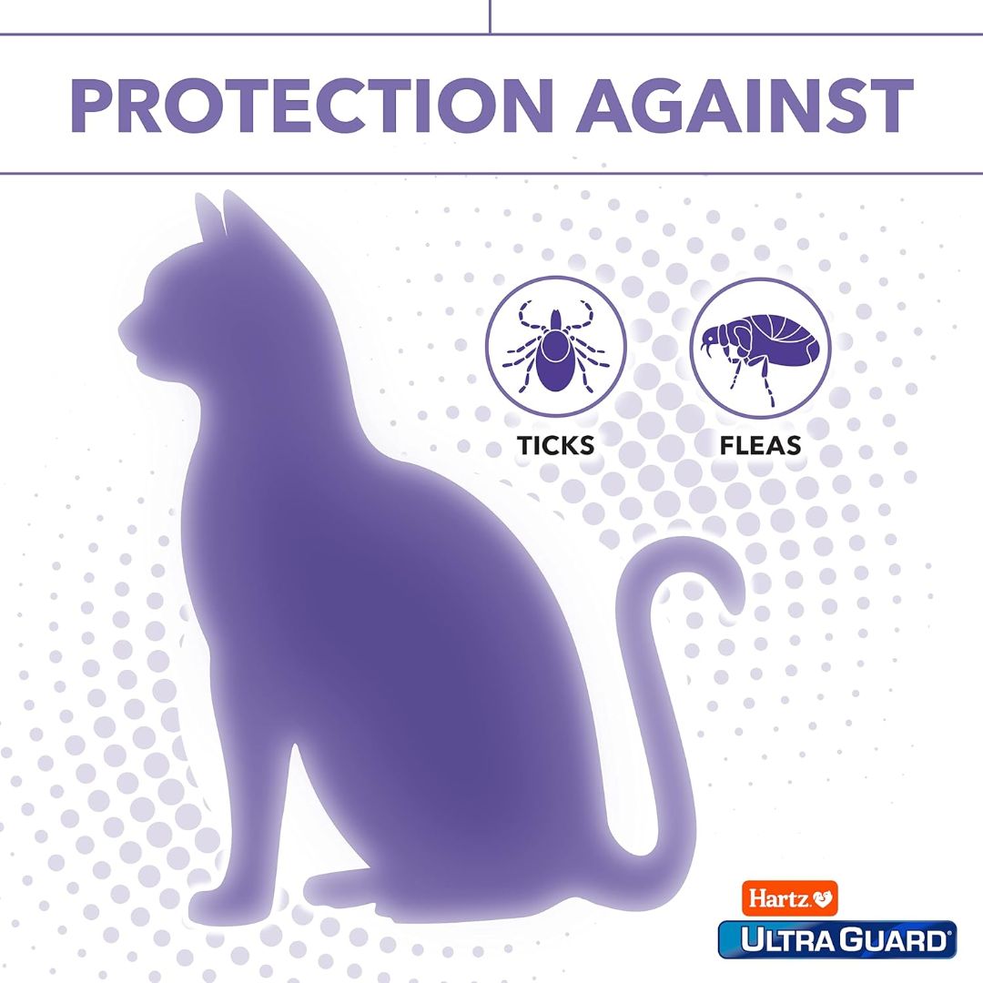 Hartz Ultra Guard Flea & Tick White Collar For Cats & Kittens