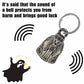 Bravo Bells Angel Motorcycle Bell Key Chain