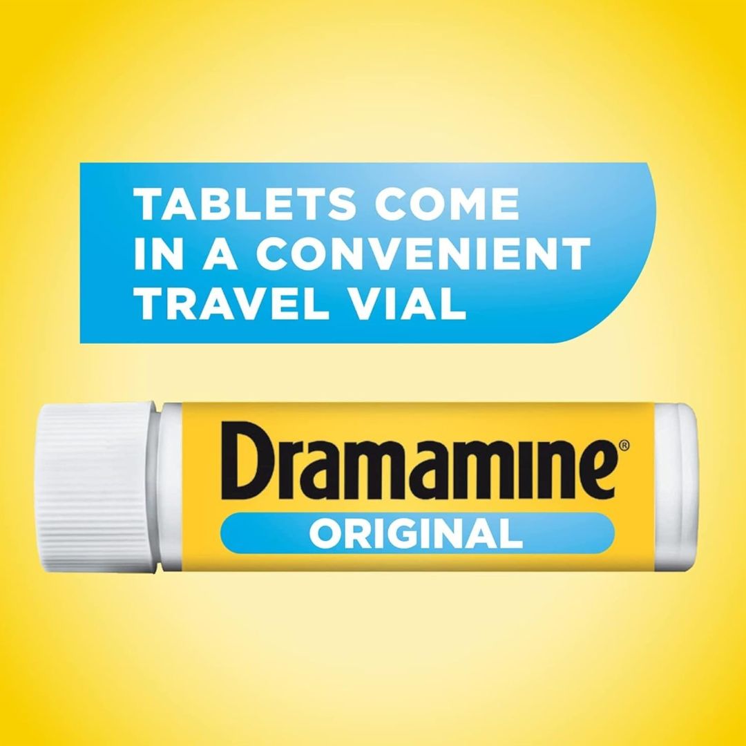Dramamine Original Motion Sickness 12 Tablets,831248001975,