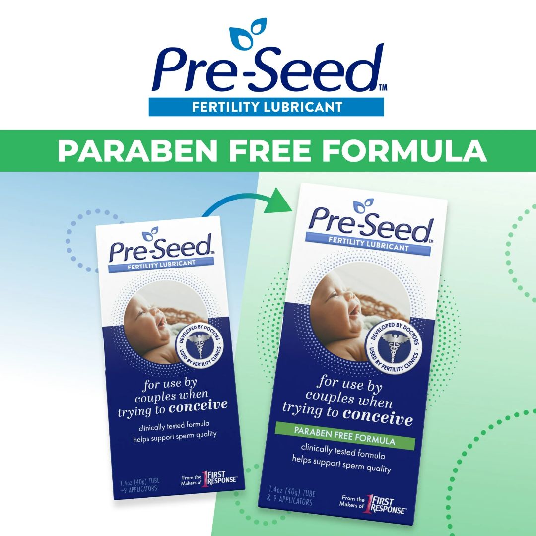 Pre-Seed Fertility Lubricant Tube & 9 Applicators For Men & Women 40g Pre-Seed Fertility Lubricant Tube & 9 Applicators For Men & Women 40g