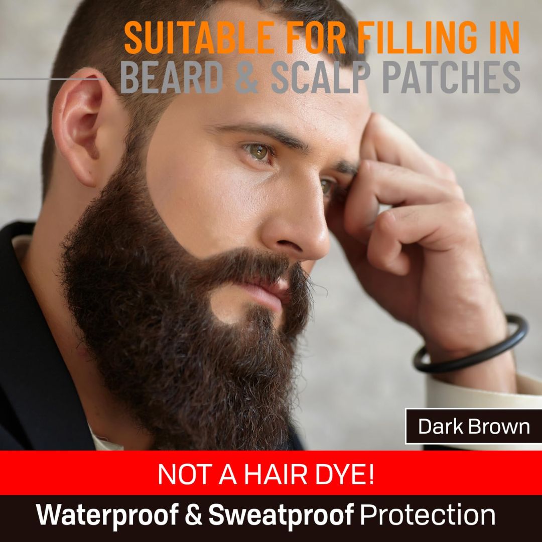 Follicle Booster Jet Black Beard Pen,X002MOYTRD