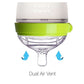 Comotomo Soft Hygienic Silicone Slow Flow Green Baby Bottle 150ml