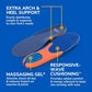 Dr. Scholl's Comfort Extra Comfort Massaging Gel Insoles 1 Pair (Men's 8-14)