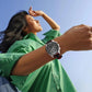 Swatch Omega Speedmaster Moonswatch 20mm Black & Red Silicone Band