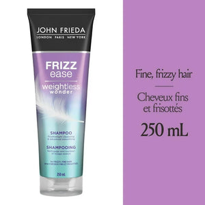 John Frieda Frizz Ease Weightless Wonder Aloe Water Shampoo 250ml,5037156258363,